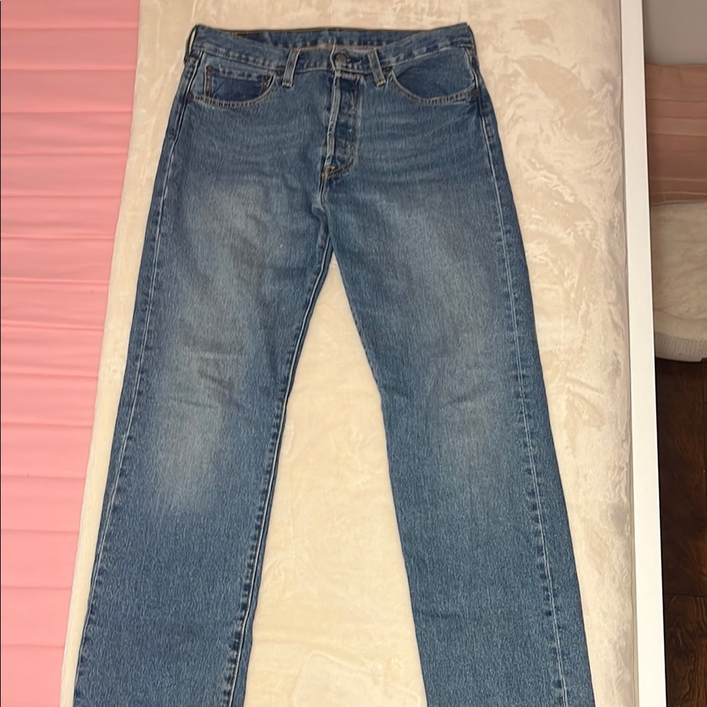 Levi's Blue Straight Jeans Classic Style